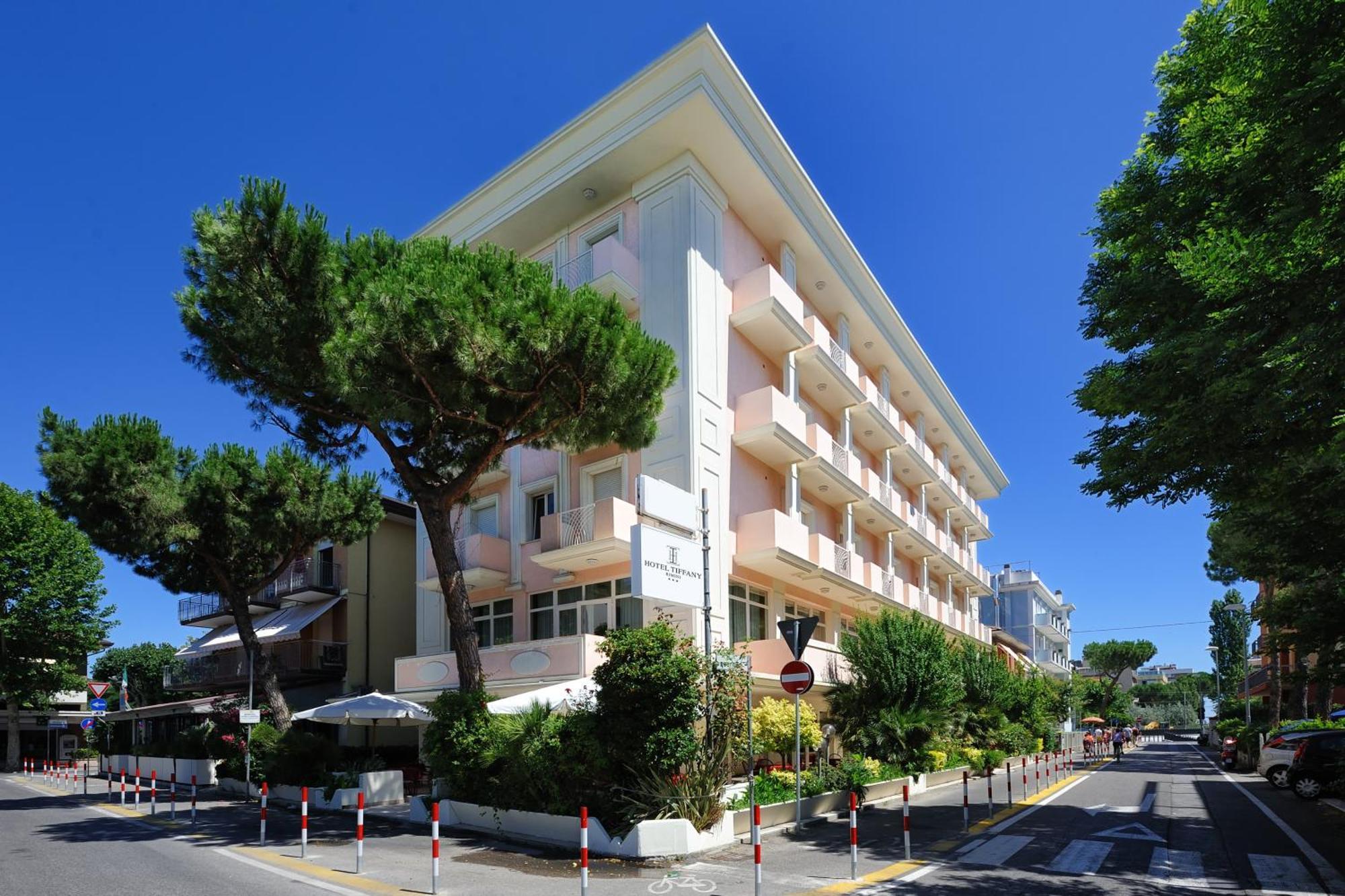 Hotel Tiffany Rimini Exteriör bild